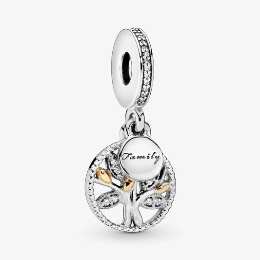 Charm Pandora pendente albero della famiglia scintillante - 791728CZ - Simmi gioiellerie -Charm