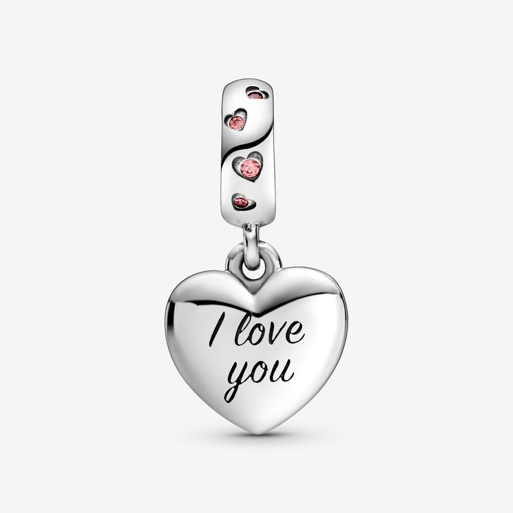 Charm Pandora pendente Cuore di Mamma - 798887C01 - Simmi gioiellerie -Charm