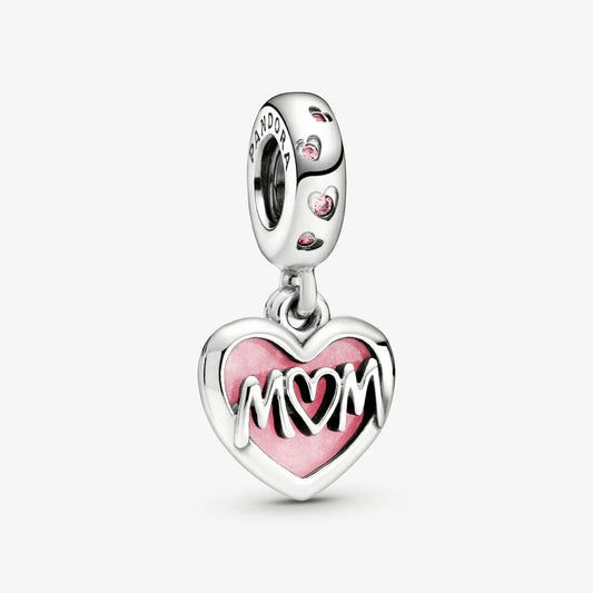 Charm Pandora pendente Cuore di Mamma - 798887C01 - Simmi gioiellerie -Charm