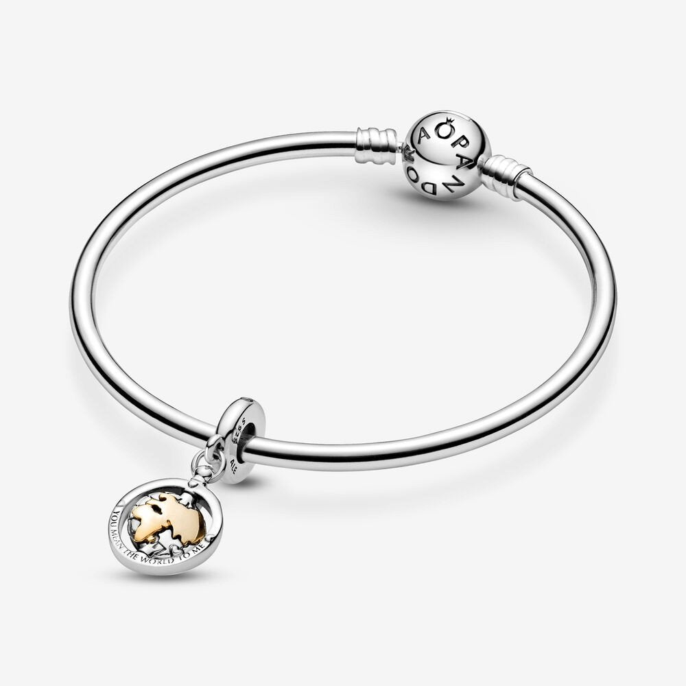 Charm Pandora Pendente Mondo Girevole - 799303C01 - Simmi gioiellerie -Charm