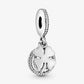 Charm Pandora pendente Quadrifoglio portafortuna - 792089CZ - Simmi gioiellerie -Charm