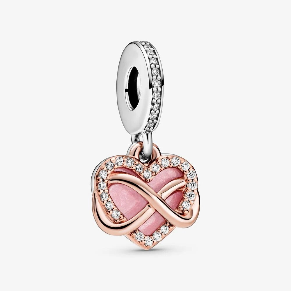 Charm pendente a cuore Infinito scintillante - 788878C01 - Simmi Gioiellerie -Charm