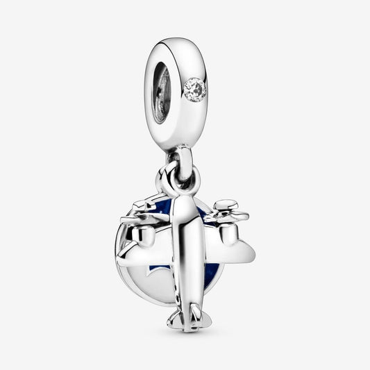 Charm pendente Aeroplano - 798027cz - Simmi Gioiellerie -Charm