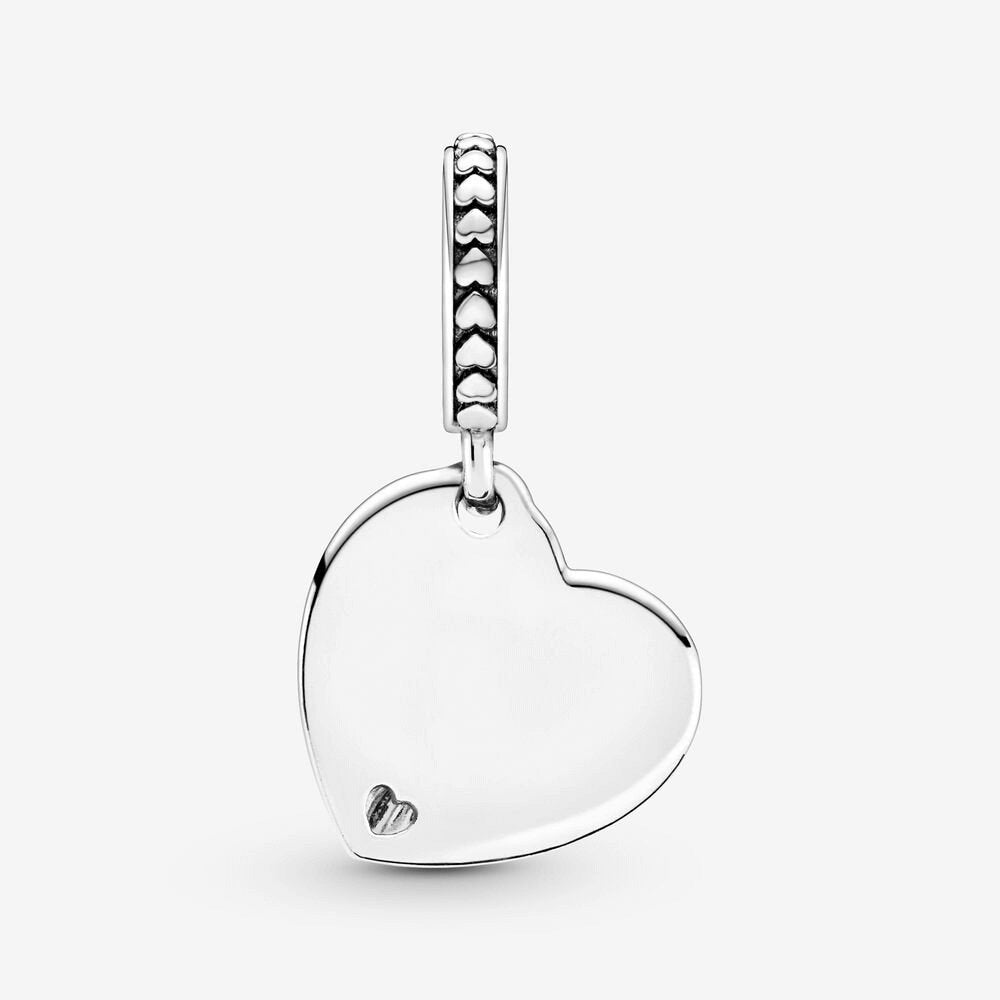 Charm pendente Albero della famiglia a cuore bicolore - 799161C00 - Simmi gioiellerie -Charm