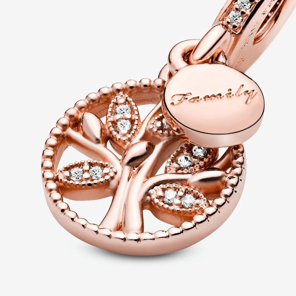 Charm pendente Albero della Famiglia scintillante - 781728CZ - Simmi Gioiellerie -Charm