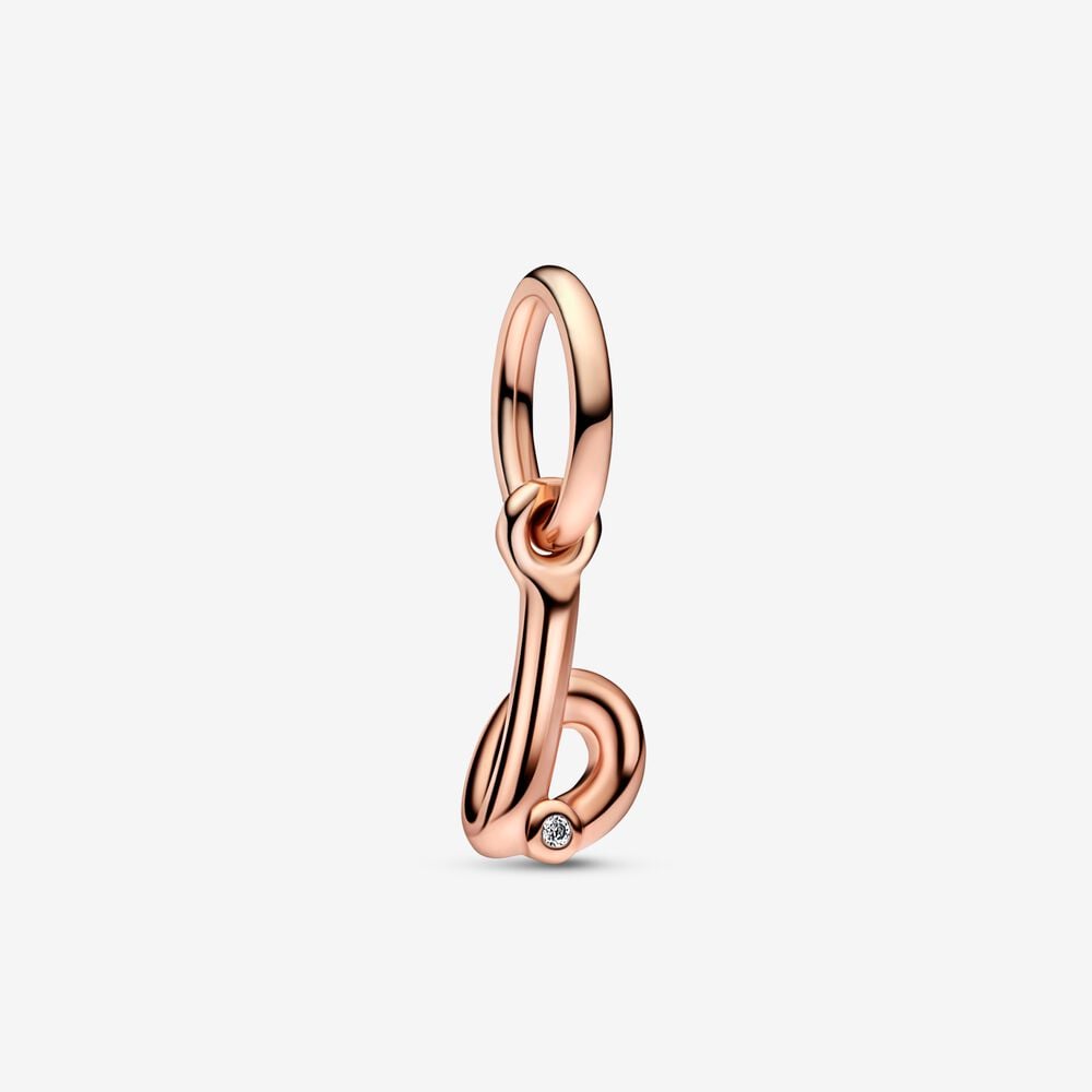 Charm pendente Alfabeto con lettera b - 782459C01 - Simmi Gioiellerie -Charm