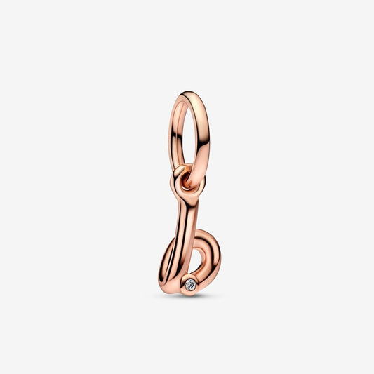 Charm pendente Alfabeto con lettera b - 782459C01 - Simmi Gioiellerie -Charm