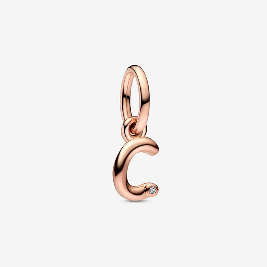 Charm pendente Alfabeto con lettera c - 782472C01 - Simmi Gioiellerie -Charm