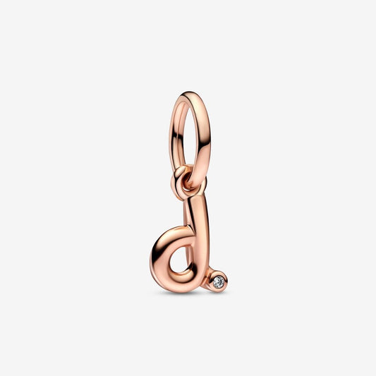 Charm pendente Alfabeto con lettera d - 782534C01 - Simmi Gioiellerie -Charm