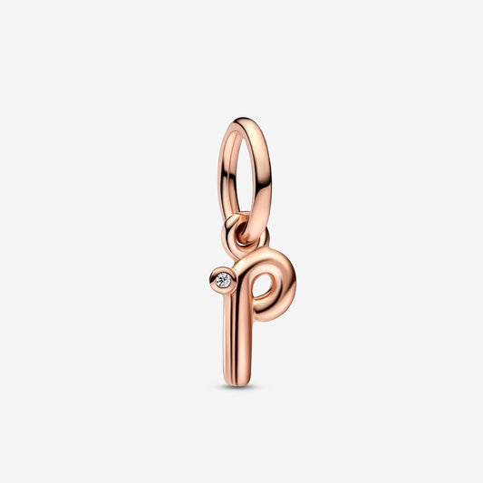 Charm pendente Alfabeto con lettera p - 782461C01 - Simmi Gioiellerie -Charm