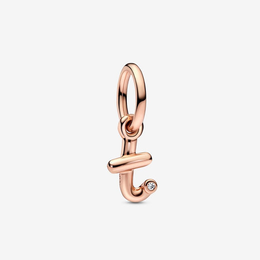 Charm pendente Alfabeto con lettera t - 782469C01 - Simmi Gioiellerie -Charm