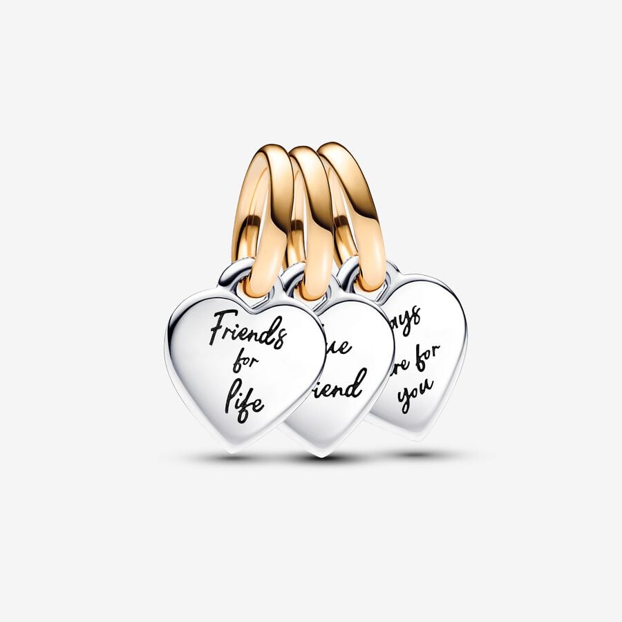 Charm Pendente "Amici per sempre" Divisibile - 762722C00 - Simmi Gioiellerie -Charm
