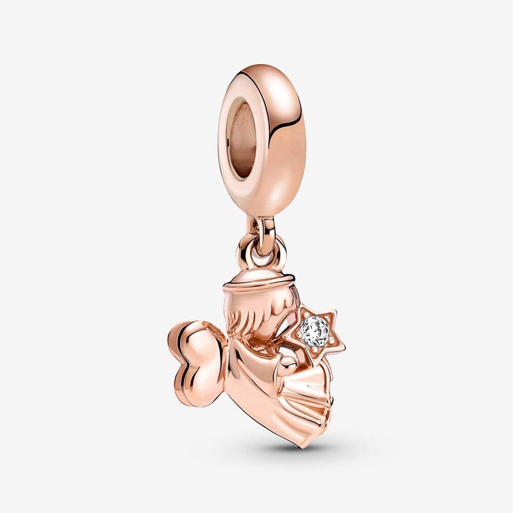 Charm Pendente Angelo Custode - 789650C01 - Simmi Gioiellerie -Charm
