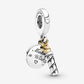 Charm pendente bicolore Candela di compleanno - 799328C00 - Simmi gioiellerie -Charm
