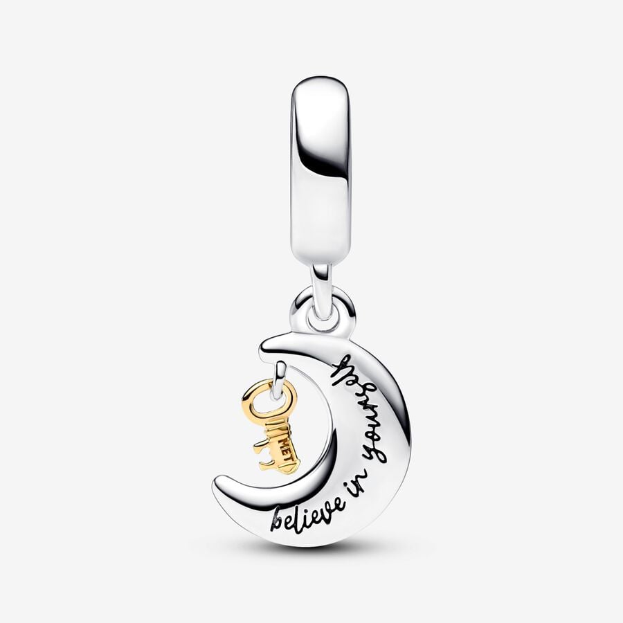 Charm Pendente Chiave della Luna - 762985C01 - Simmi Gioiellerie -Charm