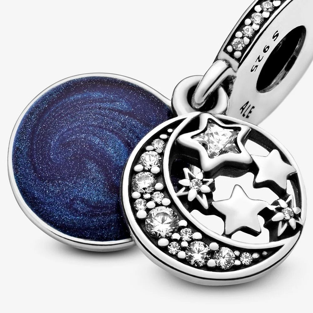 Charm pendente cielo e luna - 791993CZ - Simmi Gioiellerie -Charm