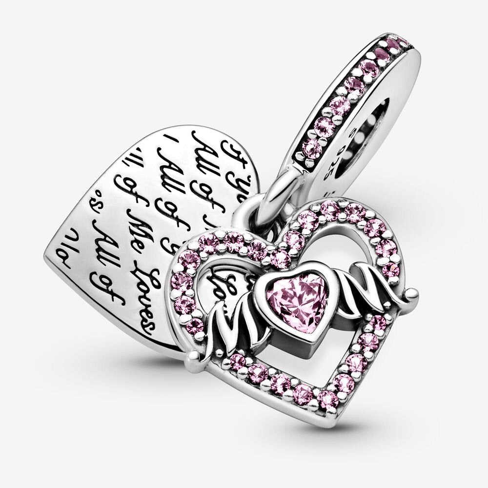 Charm pendente Cuore e mamma - 799402c01 - Simmi Gioiellerie -Charm
