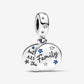 Charm Pendente Doppio Famiglia - 792987C01 - Simmi Gioiellerie -Charm