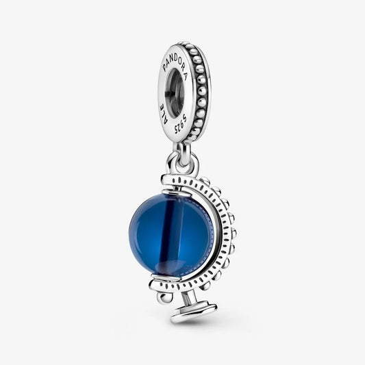 Charm pendente Globo blu - 799430C01 - Simmi Gioiellerie -Charm