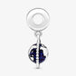 Charm pendente Globo girevole - 798021CZ - Simmi Gioiellerie -Charm