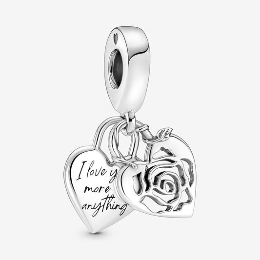 Charm Pendente Lucchetto Romantico - 790086C00 - Simmi Gioiellerie -Charm