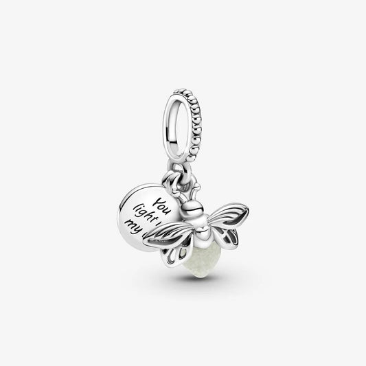 Charm pendente Lucciola che risplende nel buio - 799352C01 - Simmi gioiellerie -Charm