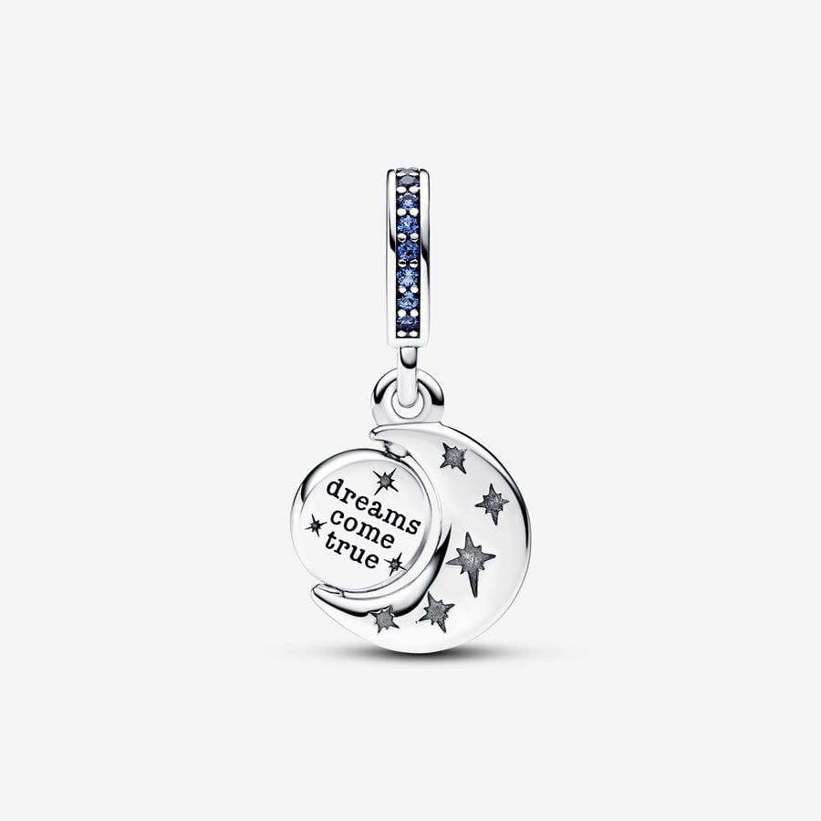 Charm Pendente Luna Girevole - 792979C01 - Simmi Gioiellerie -Charm