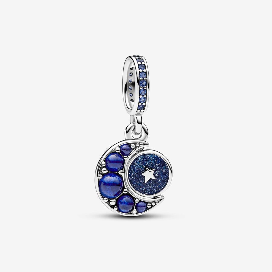 Charm Pendente Luna Girevole - 792979C01 - Simmi Gioiellerie -Charm