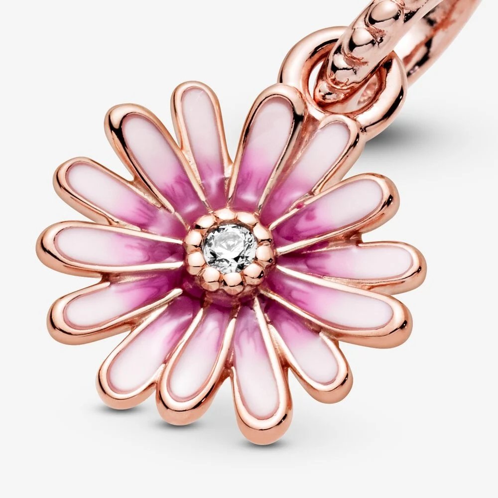 Charm pendente Margherita rosa - 788771C01 - Simmi Gioiellerie -Charm