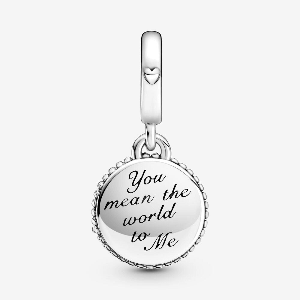 Charm pendente Mum, con globo luccicante - 799368c01 - Simmi Gioiellerie -Charm