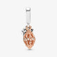 Charm Pendente Ornamento Natalizio Bicolore - 789170C01 - Simmi Gioiellerie -Charm