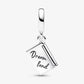 Charm Pendente Passaporto Apribile "Citizen of the World" - 792680C01 - Simmi Gioiellerie -Charm