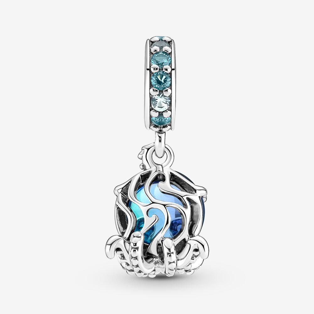 Charm Pendente Polpo Vetro di Murano - 791694C01 - Simmi Gioiellerie -Charm