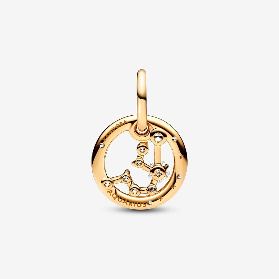 Charm Pendente Segno Zodiacale Acquario - 762717C01 - Simmi Gioiellerie -Charm