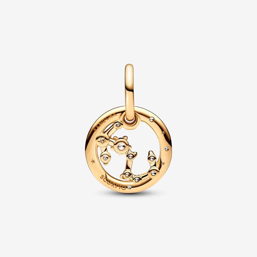 Charm Pendente Segno Zodiacale Scorpione - 762710C01 - Simmi Gioiellerie -Charm