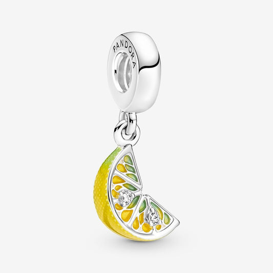 Charm Pendente Spicchio di Limone - 791696C01 - Simmi Gioiellerie -Charm