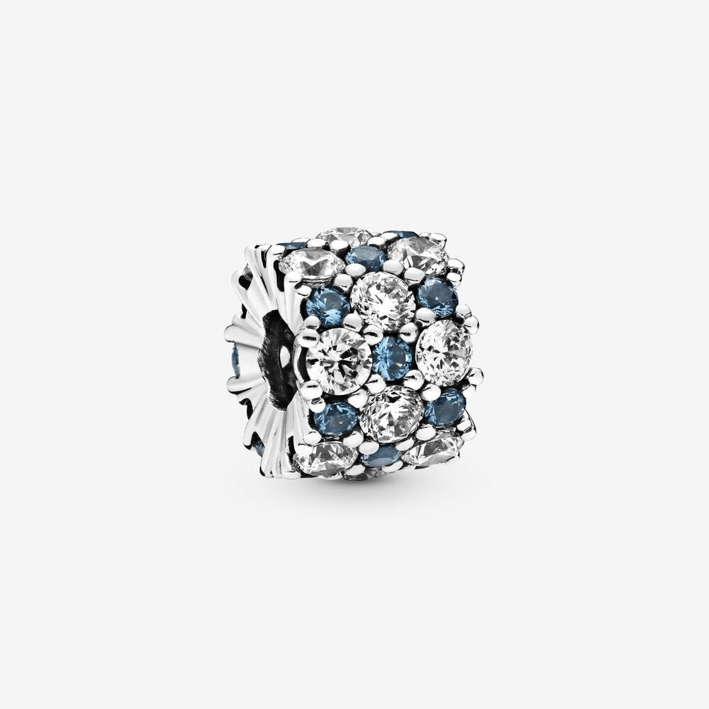 Charm scintillante blu - 798487c02 - Simmi Gioiellerie -Charm