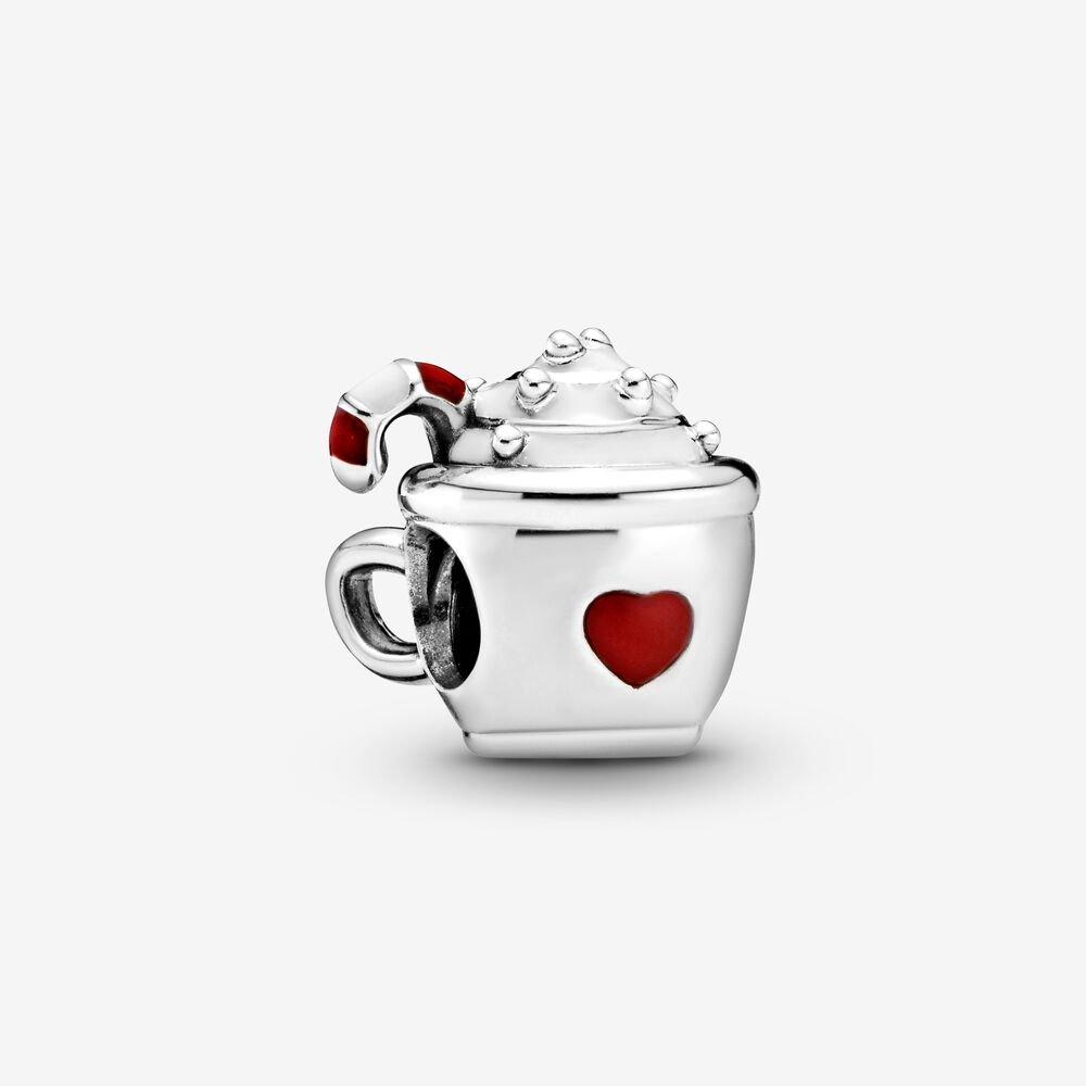 Charm Tazza di Cioccolata con panna - 797523ENMX - Simmi Gioiellerie -Charm