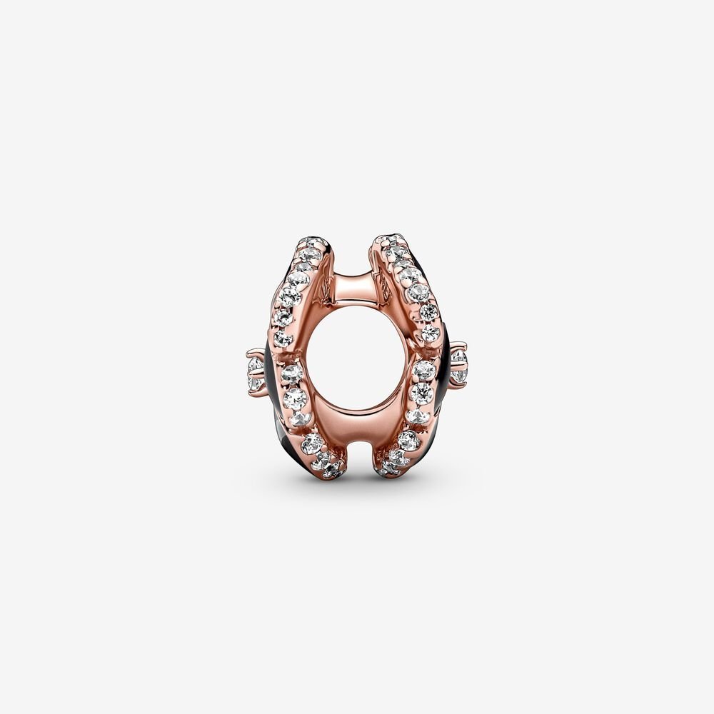 Charm Viola del Pensiero - 780777C01 - Simmi Gioiellerie -Charm