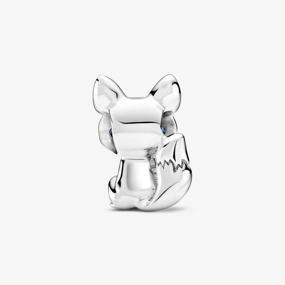 Charm Volpe dagli occhi blu - 799096C01 - Simmi Gioiellerie -Charm