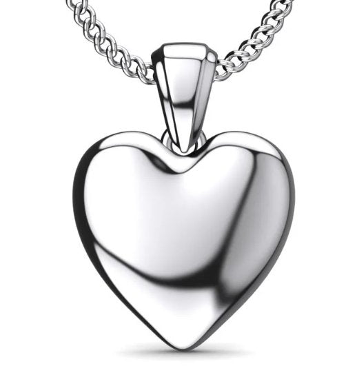 Ciondolo in argento portafoto in argento con forma a cuore - Simmi925 - Simmi Gioiellerie -Ciondolo