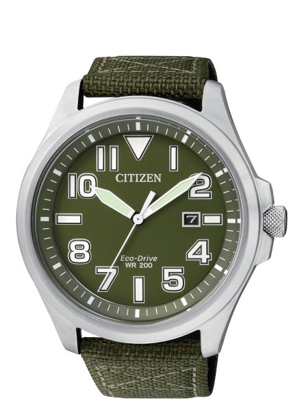 CITIZEN MILITARY ECO DRIVE AW141032X - Simmi Gioiellerie -Orologi