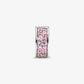 Clip con pavé rosa - 791817PCZ - Simmi Gioiellerie -Clip