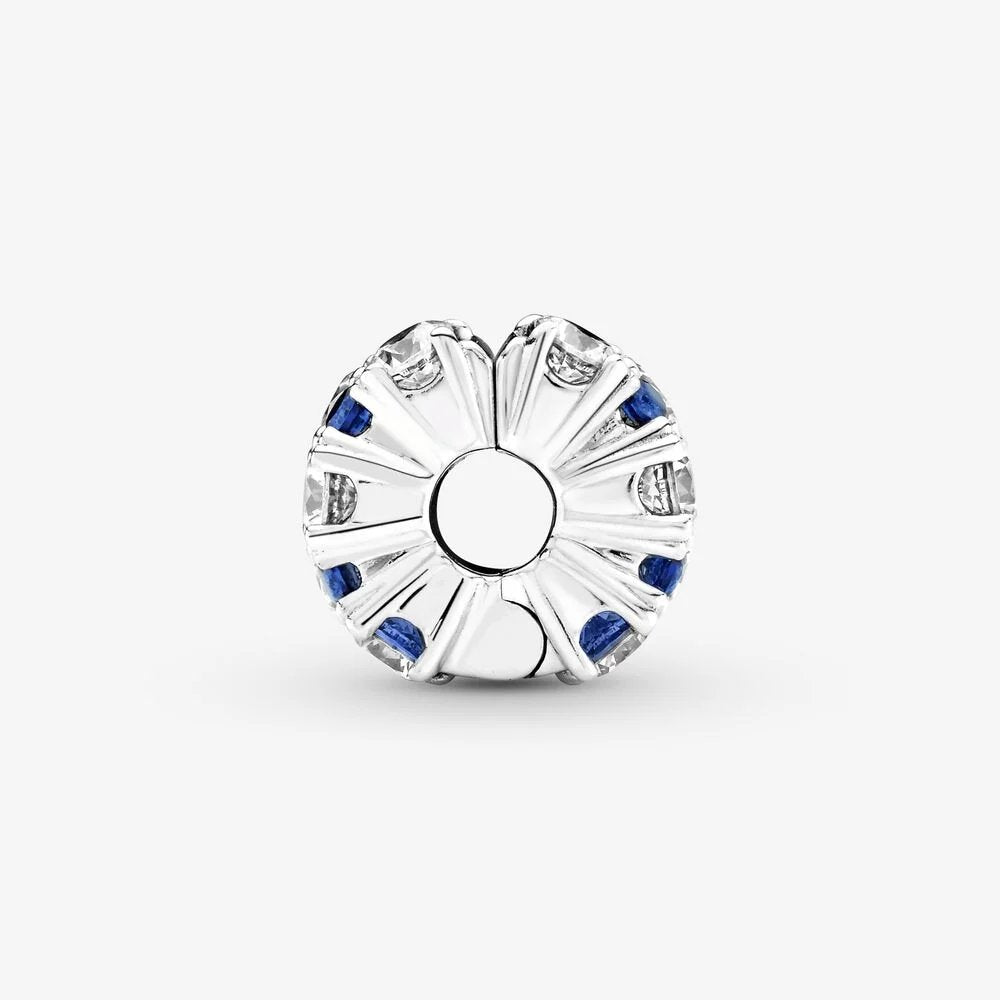 Clip scintillante blu - 799171C01 - Simmi Gioiellerie -Clip