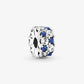 Clip scintillante blu - 799171C01 - Simmi Gioiellerie -Clip