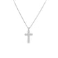 Collana Amen - Collana Croce Zirconi - CCZBB - Simmi Gioiellerie -Collane