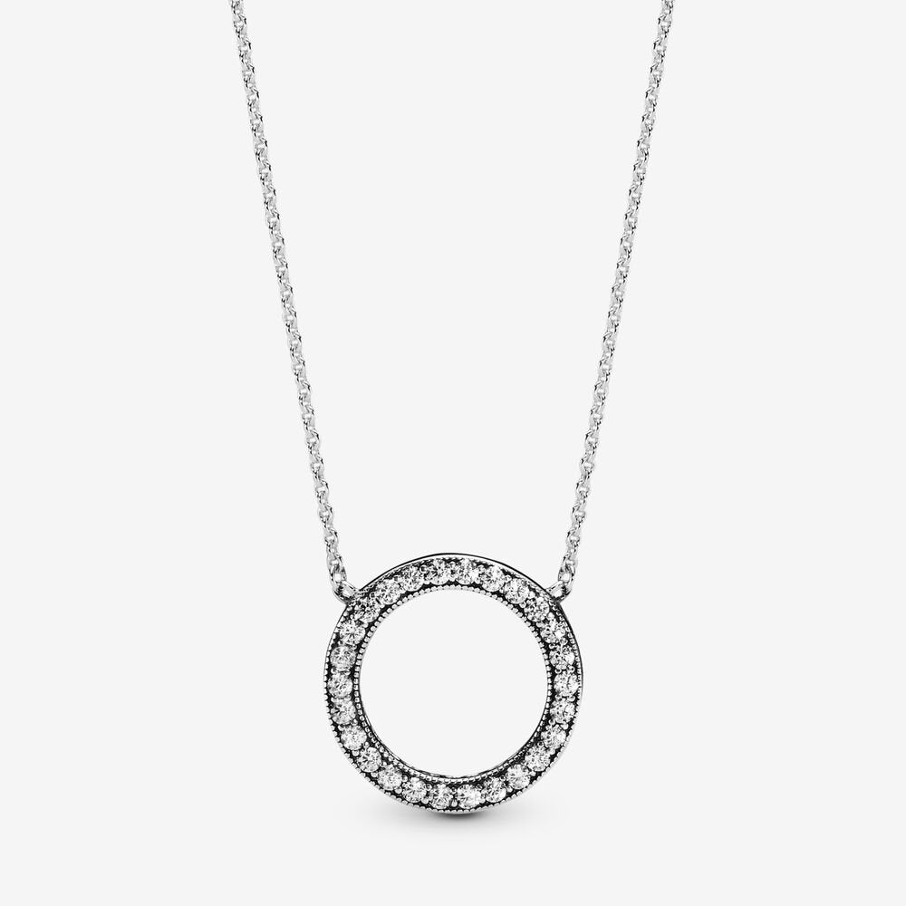 Collana Cerchio scintillante - 590514CZ - Simmi Gioiellerie -Collane