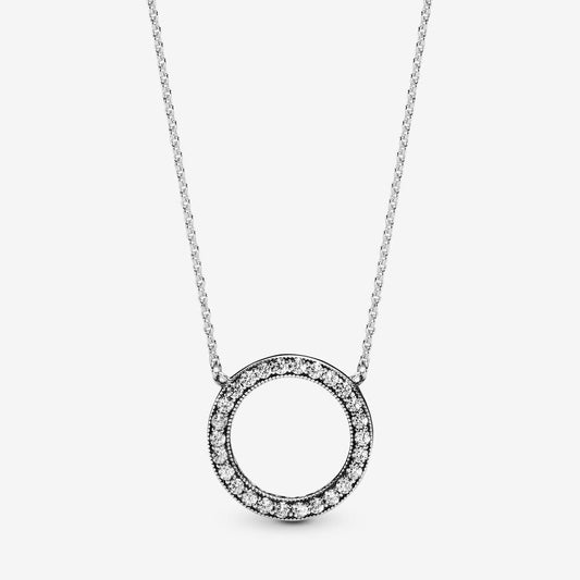 Collana Cerchio scintillante - 590514CZ - Simmi Gioiellerie -Collane