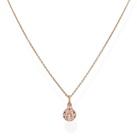 Collana Coccinella Zirconata Rubino - CLLARZBR - Simmi gioiellerie -Collane