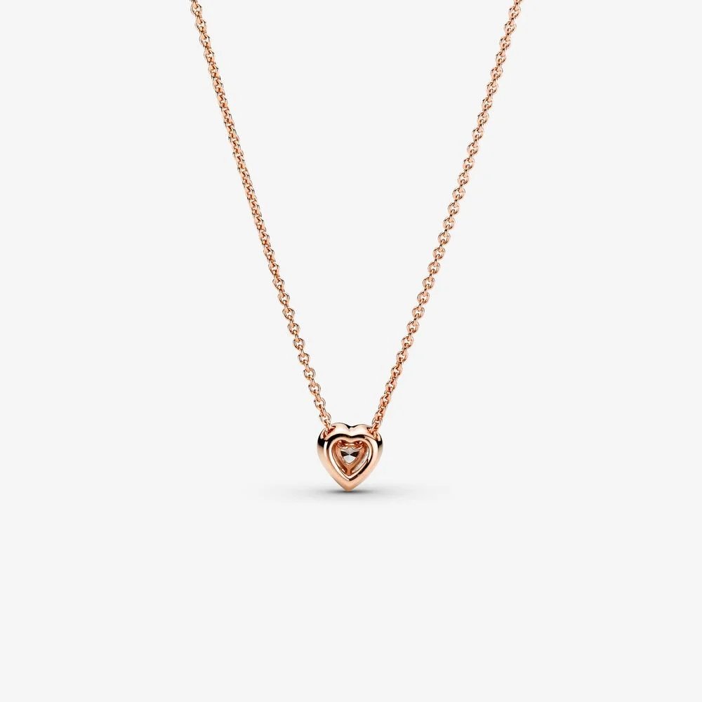 Collana con cuore in rilievo scintillante - 388425C01 - Simmi Gioiellerie -Collane